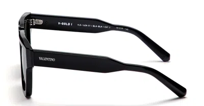 Valentino V-gold-i - Black Sunglasses In Black
