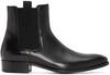 MARC JACOBS Black Leather Chelsea Boots