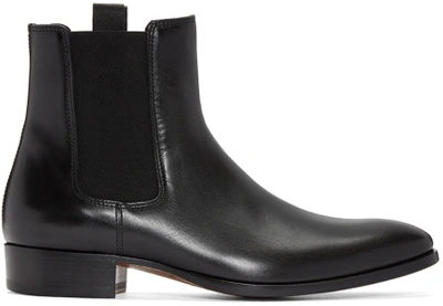 Marc Jacobs Elasticated Panel Ankle Boots In Black