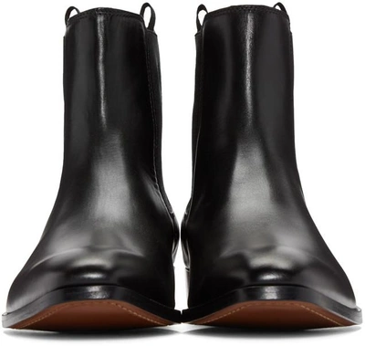 Shop Marc Jacobs Black Leather Chelsea Boots