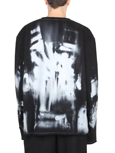Balmain Felpa Con Stampa