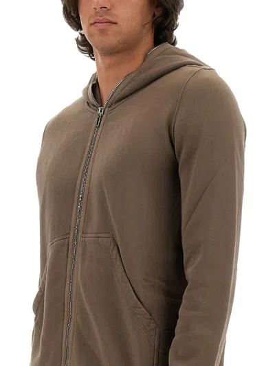 Drkshdw Men's Felpa Gimp Hoodie Dust In Brown