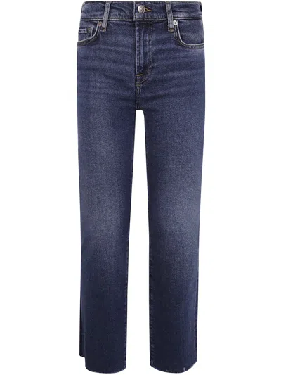 7 FOR ALL MANKIND 7 FOR ALL MANKIND DAISY ANKLE BOOT CISCO DENIM CLOTHING 