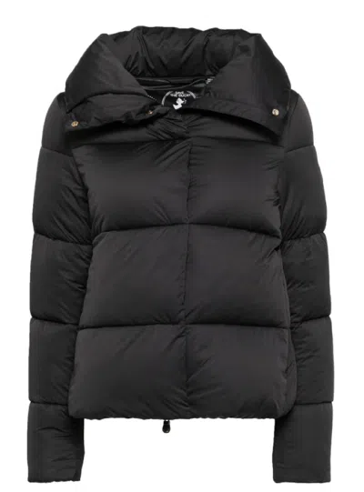 Save The Duck Felicity Puffer Coat In Black