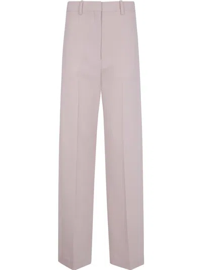 Theory Grey Triacetate Relax Pants In Multicolor