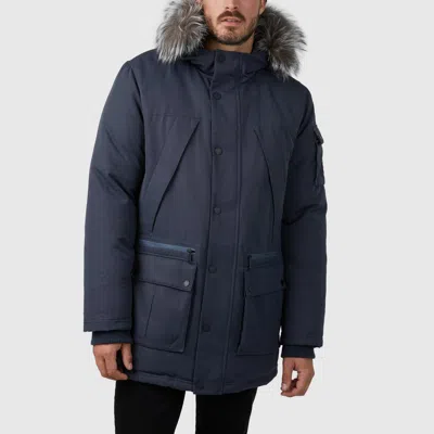 Pajar Men's Samson Parka With Detachable Hood And Fur Trim In Multi