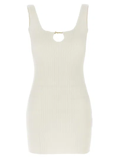 Jacquemus White Les Classiques 'la Mini Robe Sierra' Minidress In White