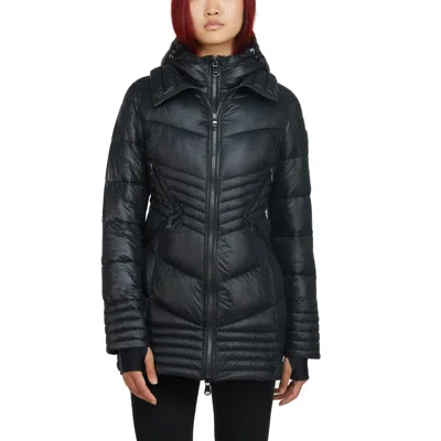 Pajar Braunwyn Light Weight Packable Puffer In Black