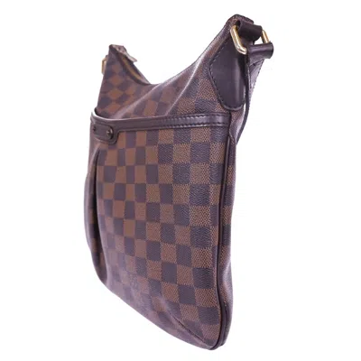 Pre-owned Louis Vuitton Bloomsbury Brown Canvas Shoulder Bag ()