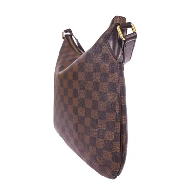 Pre-owned Louis Vuitton Bloomsbury Brown Canvas Shoulder Bag ()