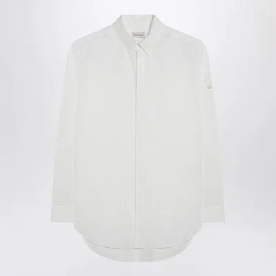 Moncler X Willow Smith White Cotton Shirt In White