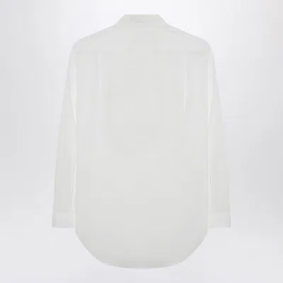 Moncler X Willow Smith White Cotton Shirt In White