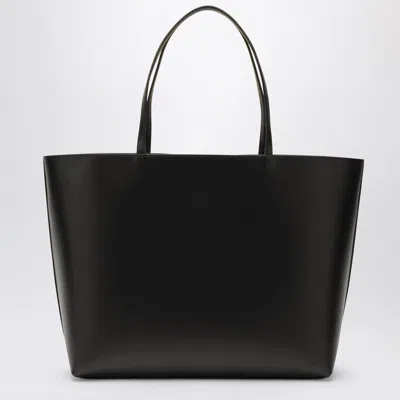 Dolce & Gabbana Women Dg Logo Medium Shopping Bag In Black