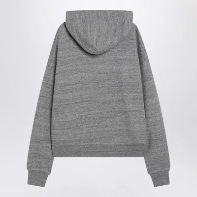 Dsquared2 Grey Cotton Sweatshirt With Logo In Gray