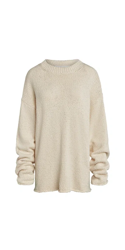 Aya Muse Vintage Crewneck Cream