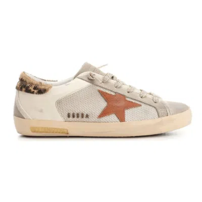 Golden Goose Superstar Leather Net Low-top Sneakers In Multi