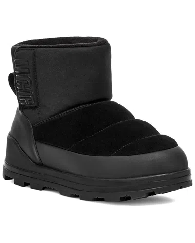 Ugg Classic Klamath Mini Suede Classic Boot In Black