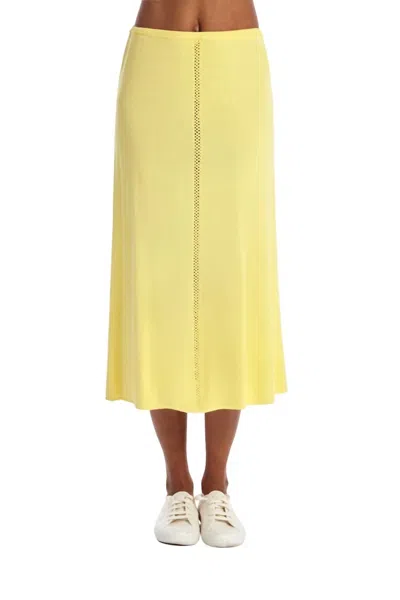 Capsule 121 Triangular Skirt In Yellow In Yellow