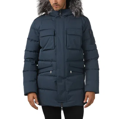 Pajar Hamilton Water Repellent Quilted Jacket With Faux Fur Trim In Multi