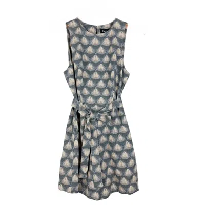 En Saison Shelly Romper In Blue Natural In Multi
