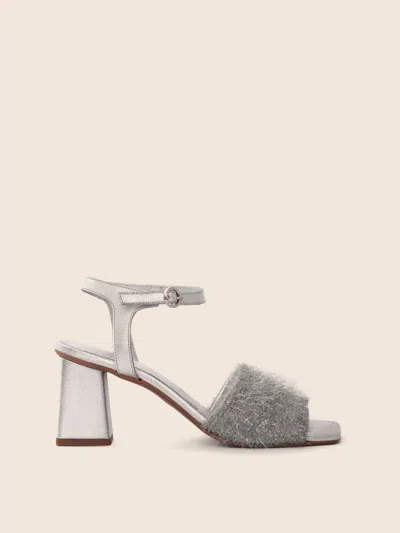 Maguire Shoes Toro Silver Heel In Silver