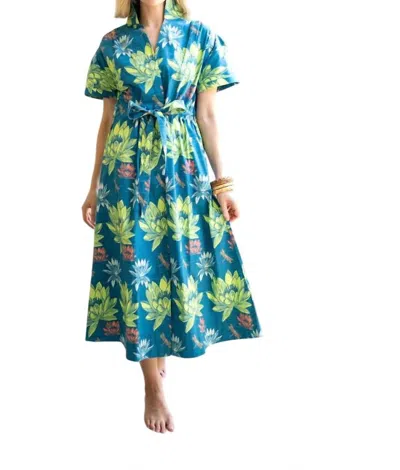 Holly Shae Design Bria Maxi Dress In Lotus Love In Multi