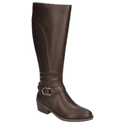 Easy Street Luella Womens Tall Pull On Knee-high Boots In Multi