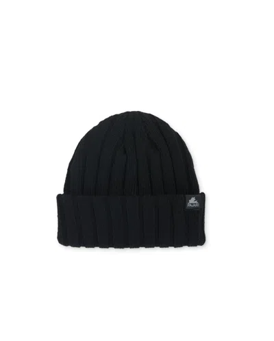 Pajar Men's Denman Rib Knit Texture Beanie With Cuff In Black