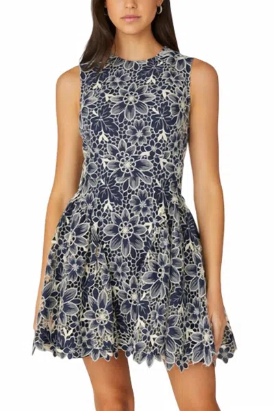 Shoshanna Women's Ivy Embroidered Floral Fit & Flare Minidress In Multi