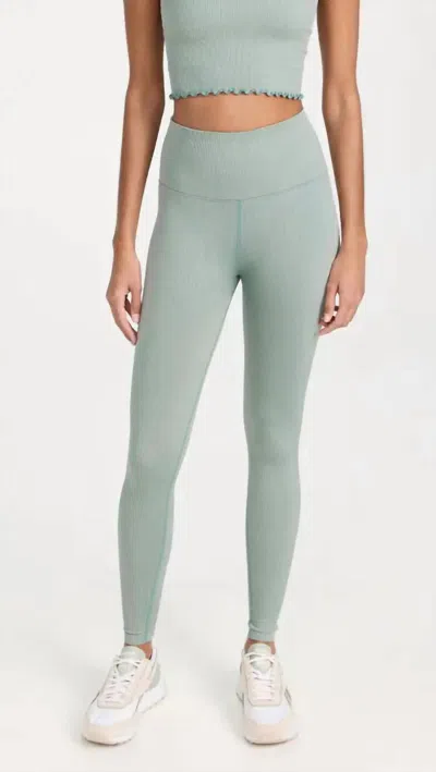 Spiritual Gangster Icon Hw Legging In Sage In Multi