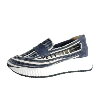 Softwaves Women's Ardice Loafer In Denim In Multi