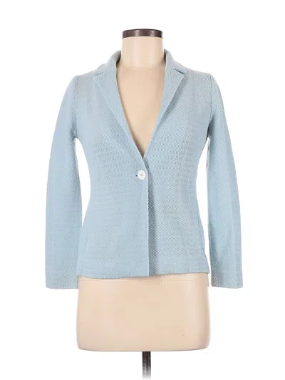 Amina Rubinacci Princess Cardigan In Tranquil Blue In Multi