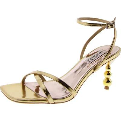 Badgley Mischka Callie Ankle Strap Sandal In Multi