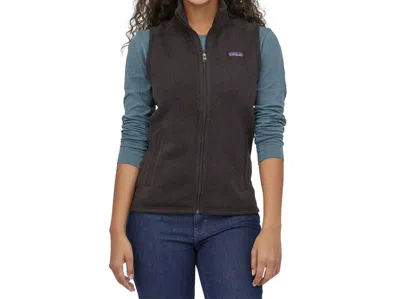 Patagonia Women's Retro Pile Vest G In Black