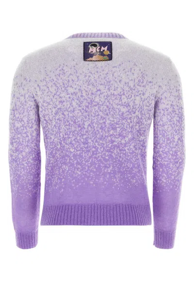 Mcm Two-tone Nylon Blend Sweater | Size Xl | Mfedamm02 Color U4 In Multicoloured