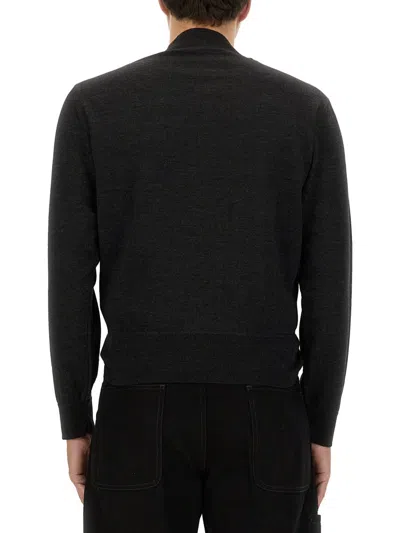 Lemaire Wool Jersey. In Black
