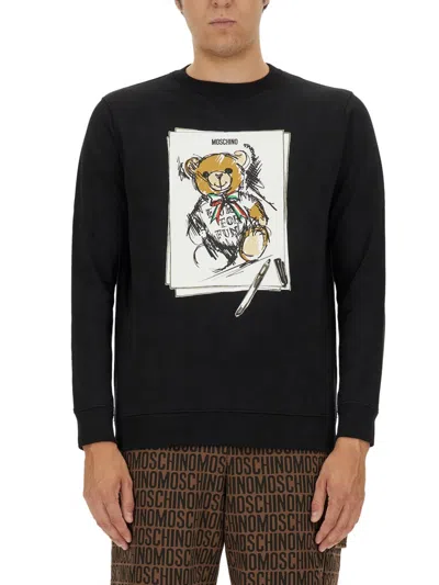 Shop Moschino Couture Teddy Sweatshirt
