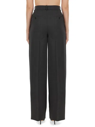 Theory Double Pleat Pant In Sleek Flannel