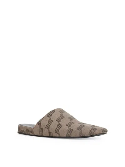 BALENCIAGA BB MONOGRAM COSY FLAT 
