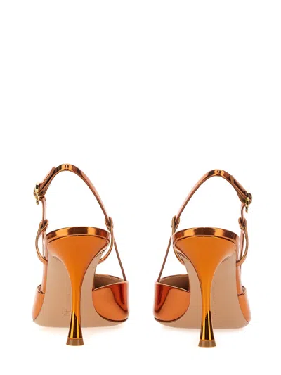 Gianvito Rossi Slingback Pumps With 8.5 Cm Heel In Red