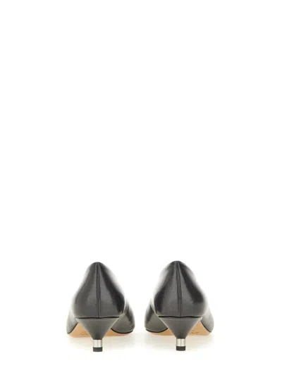 Isabel Marant Leather Ebisa Pumps In Black