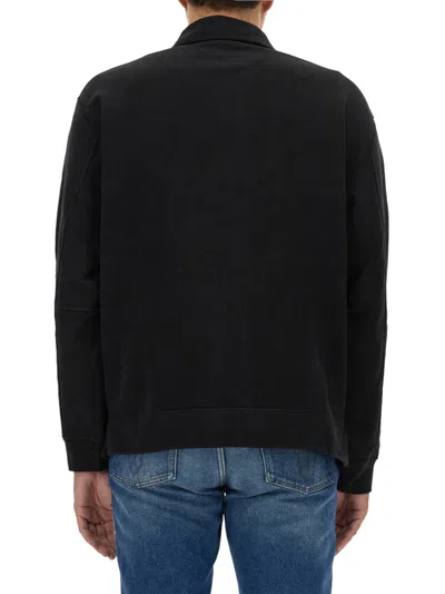 Stone Island Men Sweatshirt With Logo In Navy