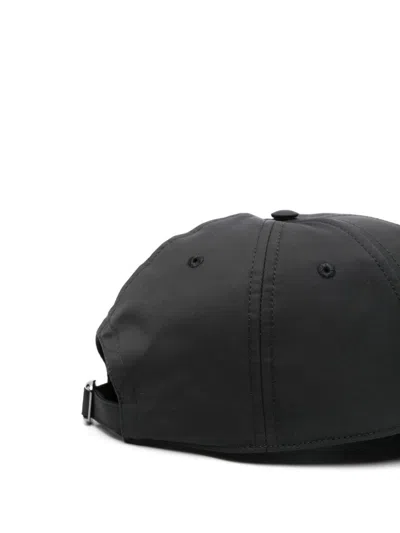 Valentino Signature V-logo Men's Baseball Cap In Navy