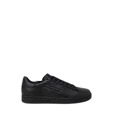 Ea7 Black Polyethylene Sneaker