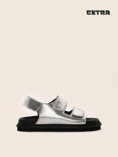 Maguire Boutique Tavira Silver Sandal In Silver