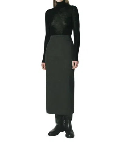 Rue Sophie Lena Skirt In Cinder In Grey