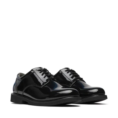 Thorogood Men's Classics Uniform Poromeric Oxford Shoes In Black Patent In Black