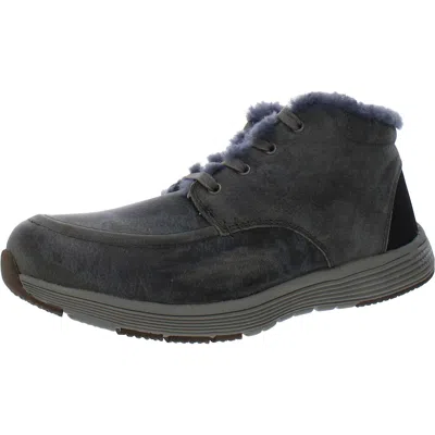 Superlamb Karamay Mens Leather Cold Weather Combat & Lace-up Boots In Pink