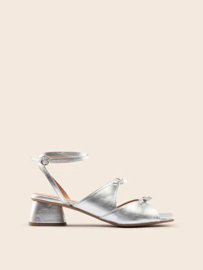 Maguire Boutique Mira Silver Heel In Silver