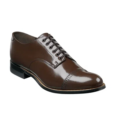 Stacy Adams Men's Madison Cap Toe Oxford Shoes In Brown In Brown